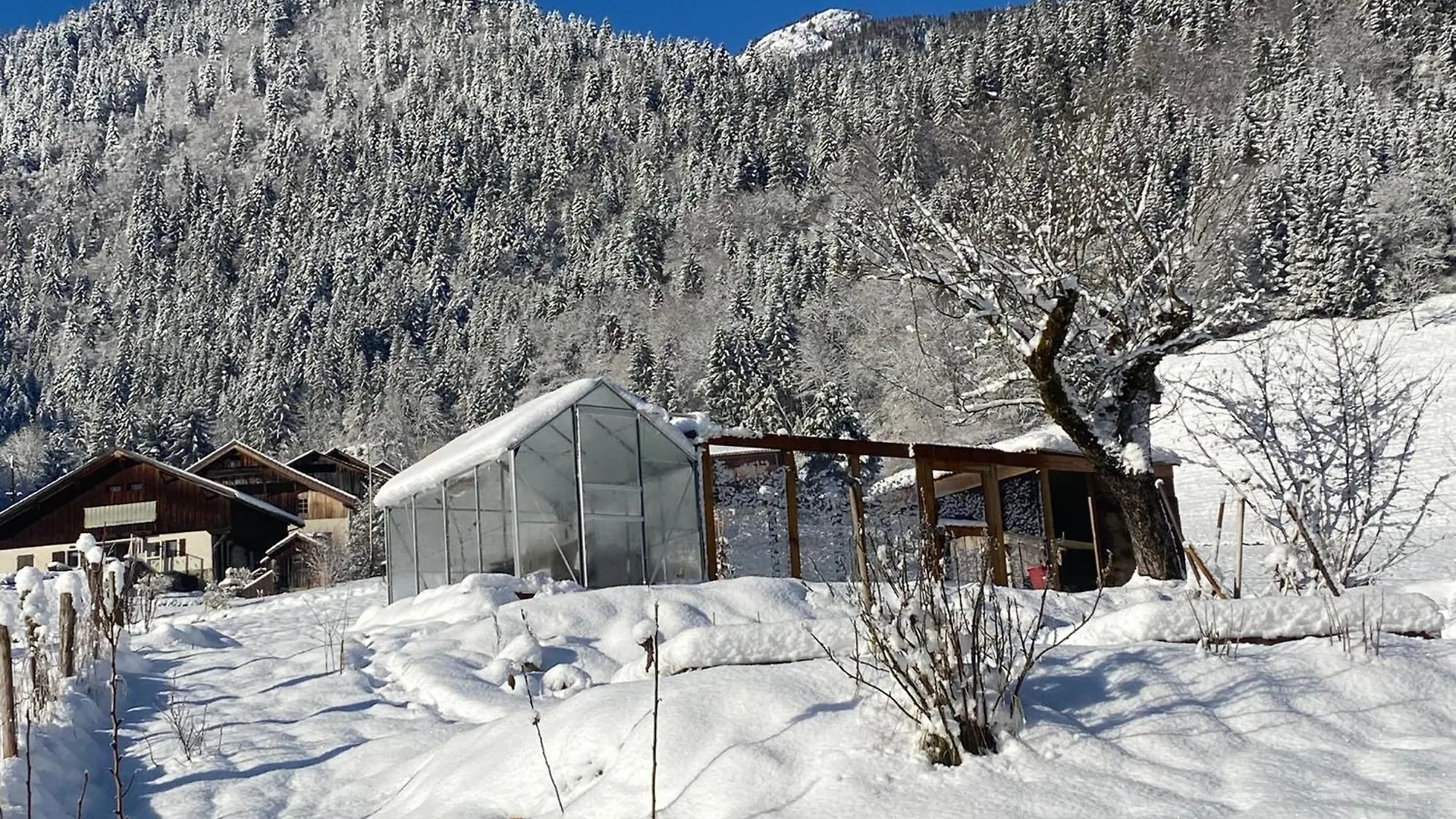 בית נופש Glieres-Val-de-Borne Logement Individuel 3 Pieces Dans Chalet צרפת